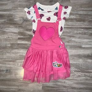2 piece skirt outfit 4t